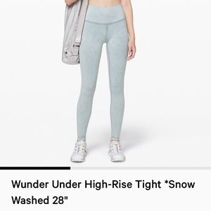 Wunder under high tide snow wash size 6